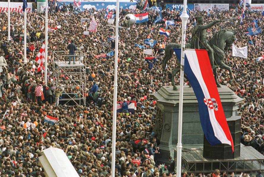 Janica kostelić - doček u Zagrebu 2002.