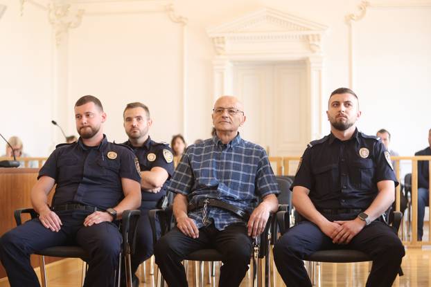Osijek: Izricanje presude Željku Travici za ratni zločin nad hrvatskim braniteljima