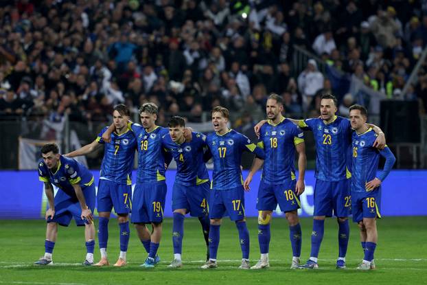 Zenica: Slavlje igra&ccaron;a Bosne i Hercegovine nakon &scaron;to su svladali Italiju jedanaestercima