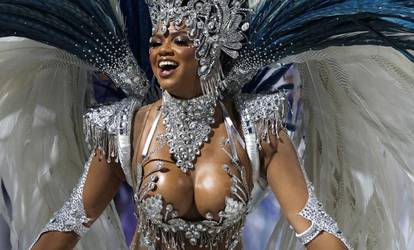 Carnival magic descends on Rio as second night of elite samba schools lights up the Sambadrome, in Rio de Janeiro