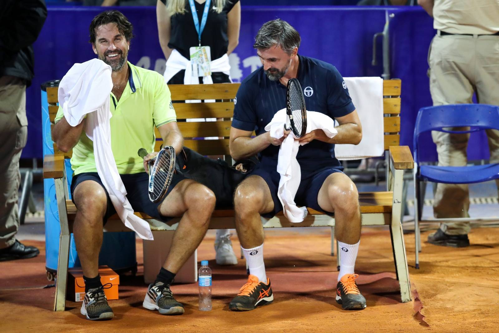 30. Plava laguna Croatia Open Umag 2019.Egzibicijski meÃ¨, Goran IvaniÅ¡eviÃ¦ - Patrick Rafter