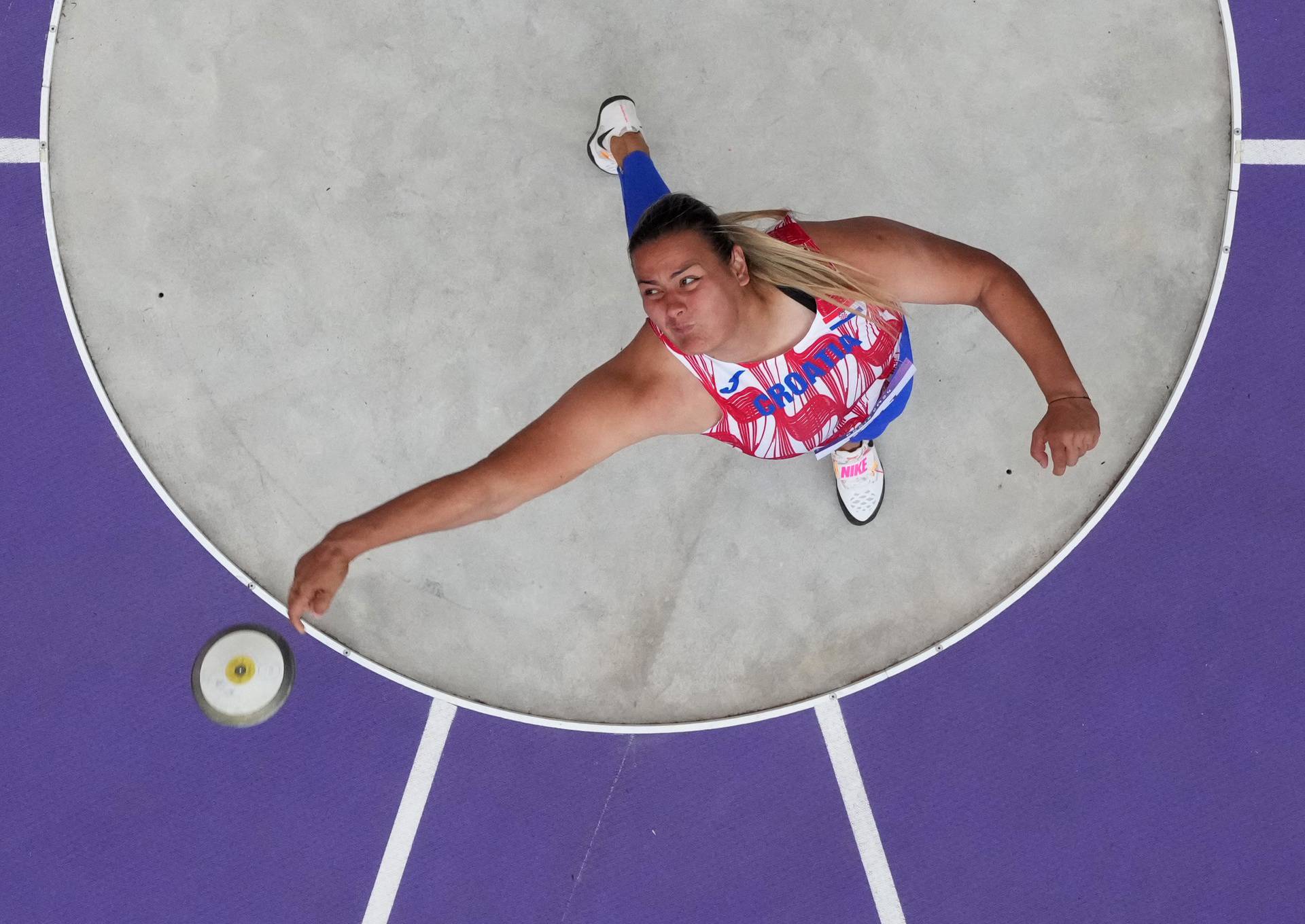 Athletics - Women's Discus Throw Qualification-Gp A