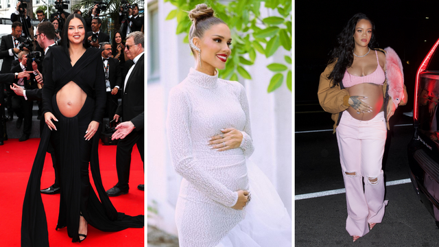 Adriana Lima, Franka, Rihanna: Poznate trudnice u raskošnim haljinama ponosno ističu trbuh