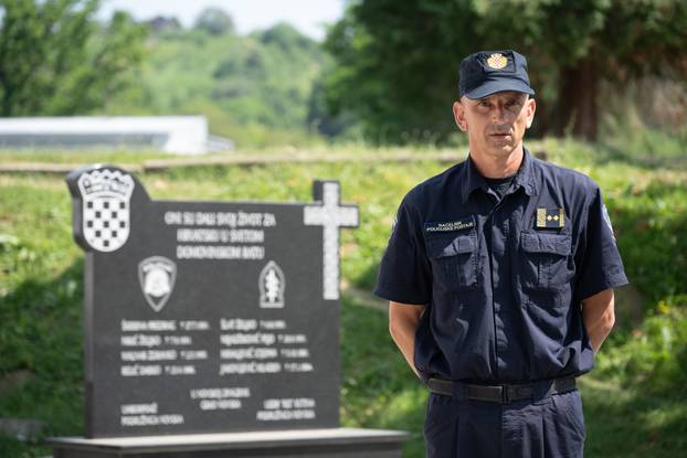 Jure Klišanin, načelnik postaje Granične policije Novska