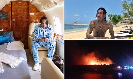 Tyga nije imao koncert, a sad se fotka u avionu: 'Dobro sam'