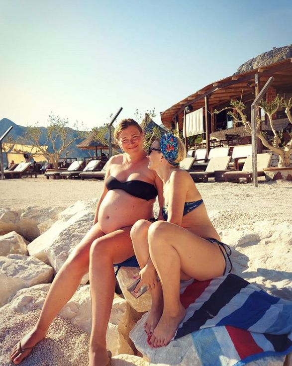 Goga pokazala trbuh: 'Nisam dugo vidio tako lijepu trudnicu'