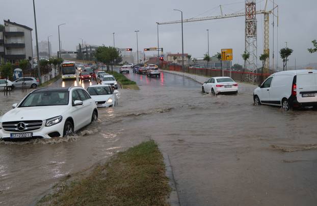 Split: Prometni kolaps zbog kiše