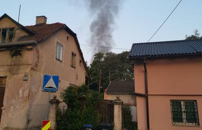 Požar u Zagrebu: Zapalila se napuštena kuća na Trešnjevci