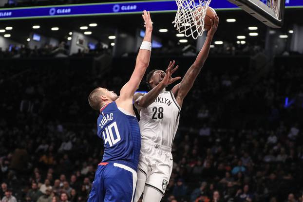 NBA: Los Angeles Clippers at Brooklyn Nets