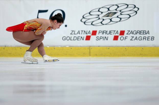 Zagreb: Kćer predsjednice Kolinde Grabar Kitarović na 50. Zlatnoj pirueti 