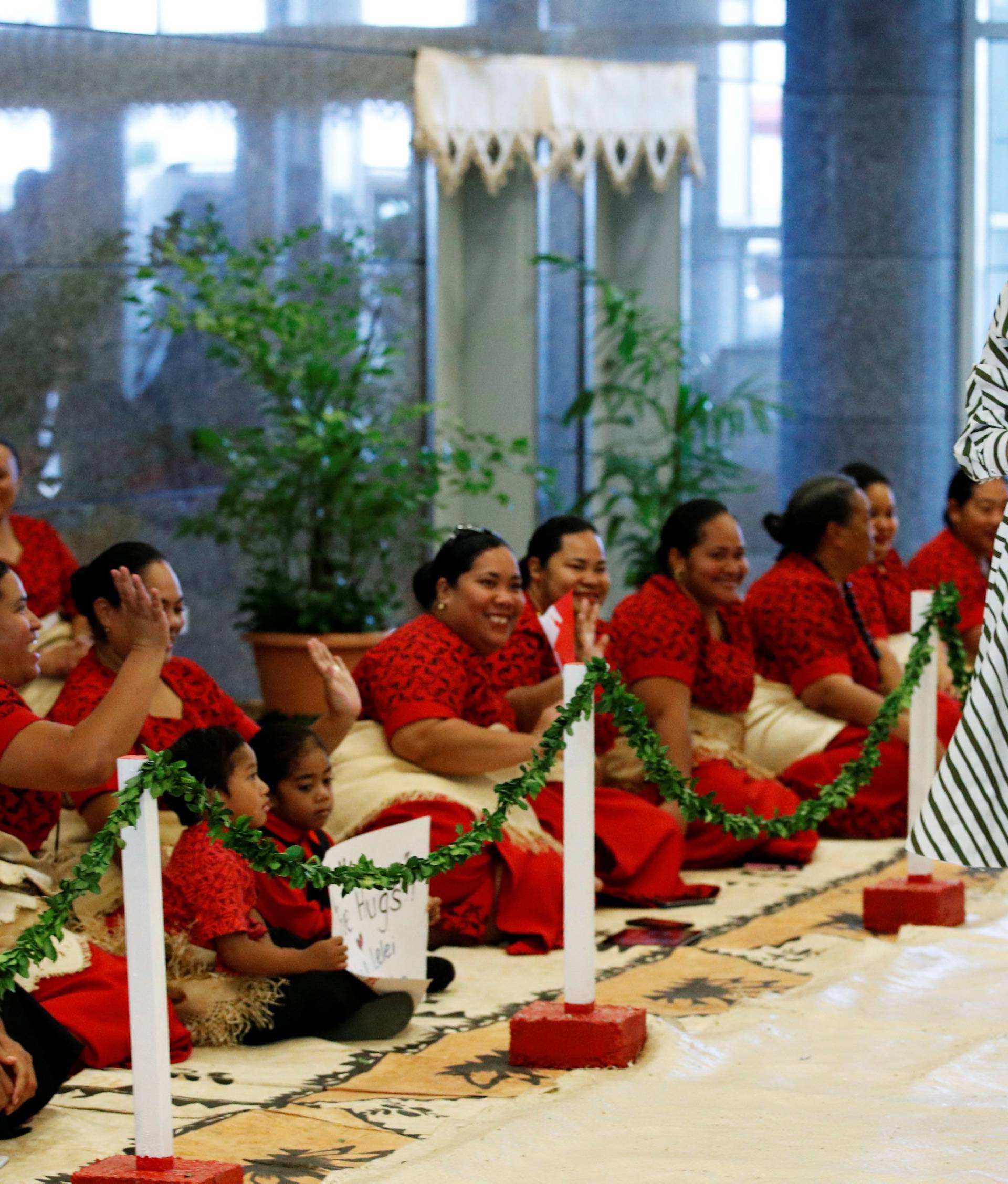 Royal tour of Tonga - Day Two