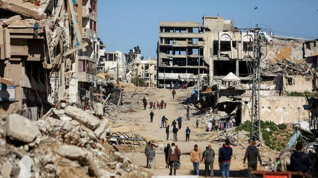 FILE PHOTO: Scenes of destruction in Gaza amid the ongoing conflict between Israel and Hamas