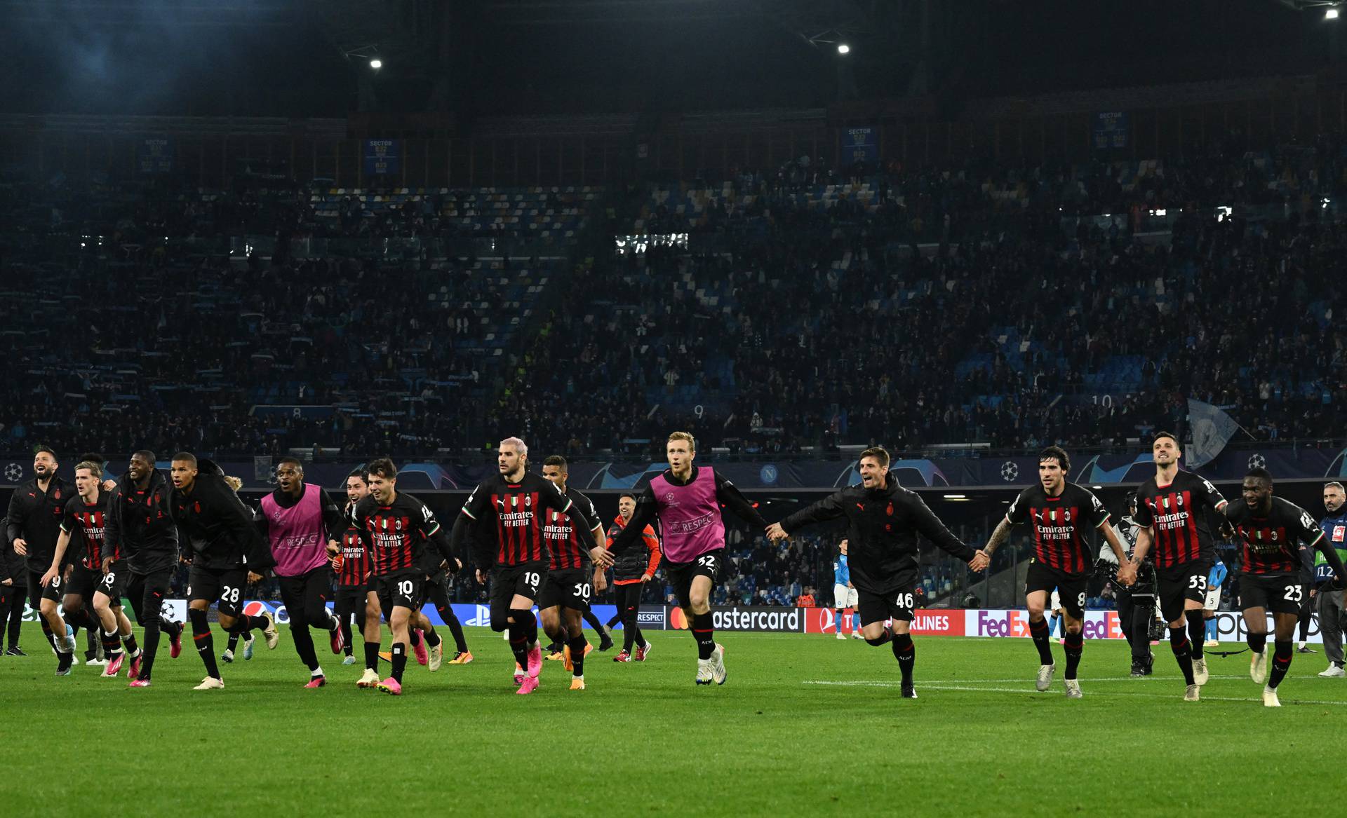 Champions League - Quarter Final - Second Leg - Napoli v AC Milan