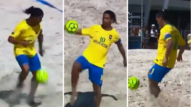 Bucmast i bosonog na plaži, Ronaldinho je i dalje čarobnjak