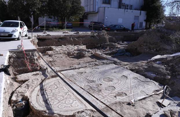 U centru Solina otkriveni vrhunski sačuvani mozaici