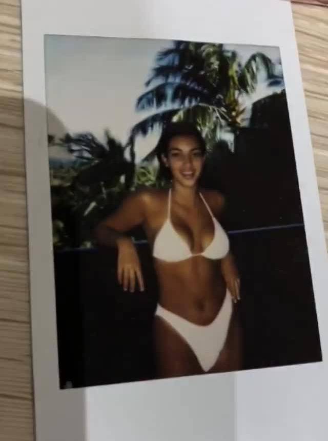 Kim je pokazala fotke iz starih albuma: Kći Chicago je ista ja
