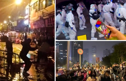 Bukte prosvjedi u Kini: Policija u zaštitnim odijelima okomila se na masu, bacali i suzavac