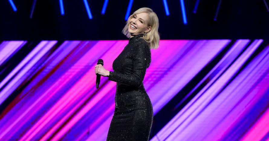 Zagreb: Nastup Jelene Rozge na dodjeli medijske nagrade "Večernjakova ruža" 