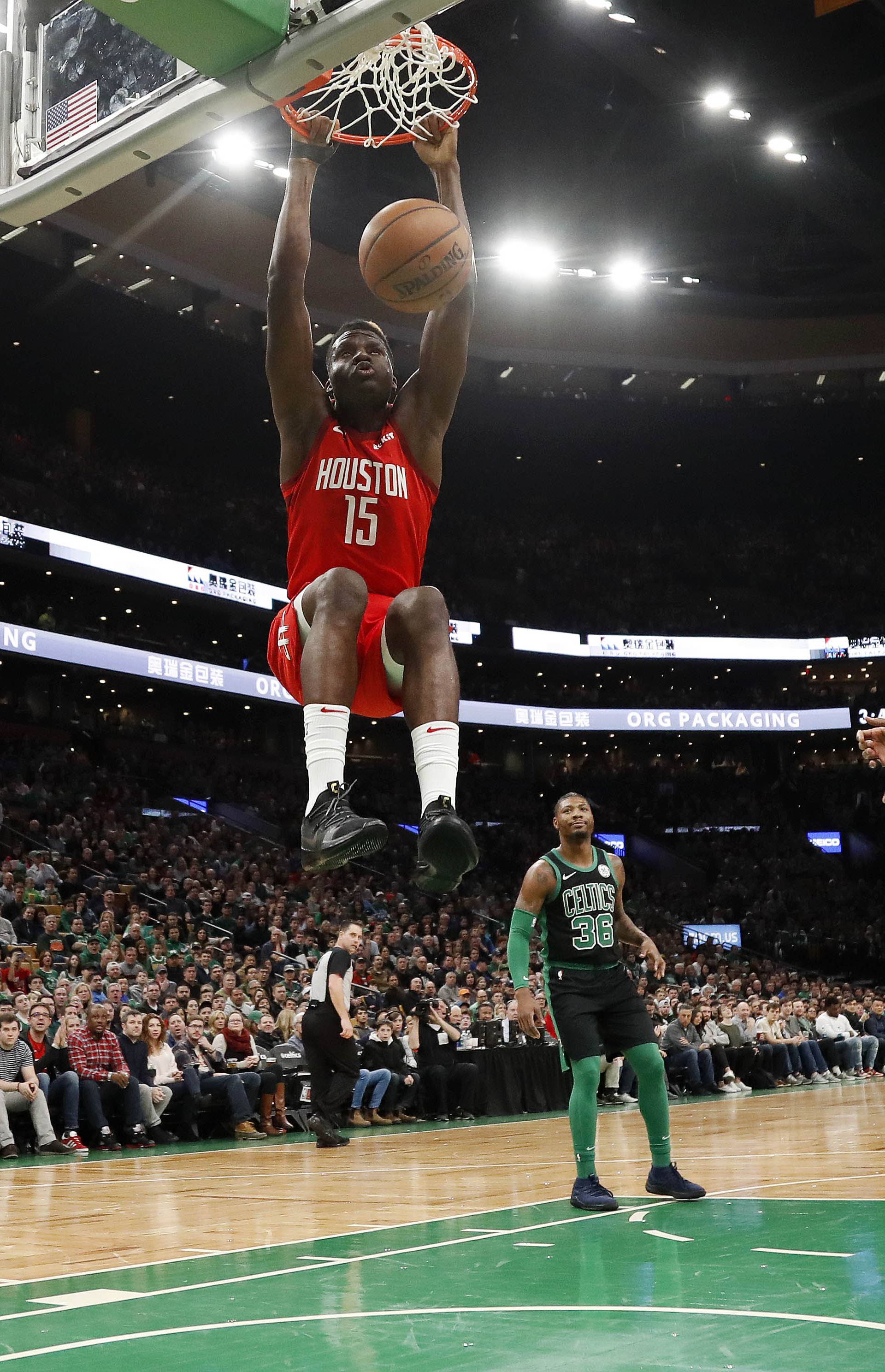 NBA: Houston Rockets at Boston Celtics