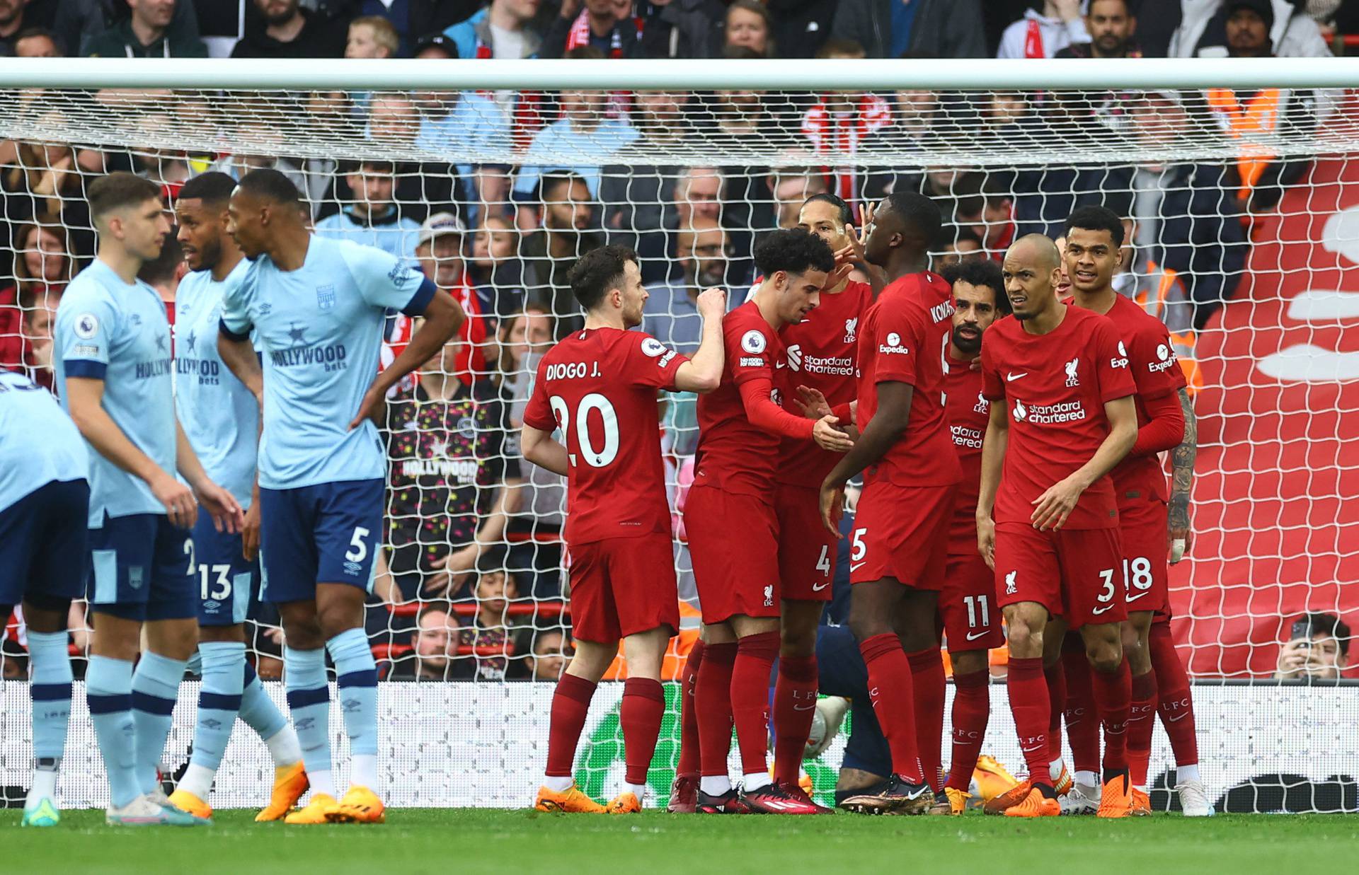 Premier League - Liverpool v Brentford