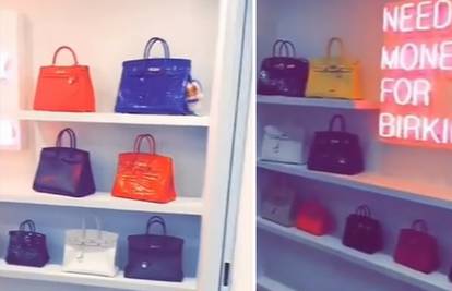 Kylie Jenner otkrila ormar pun torbica, a vrijedi 2 milijuna kn