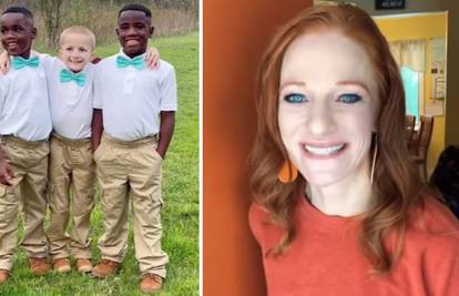Odgojila posvojene blizance i biološkog sina kao trojčeke: 'Nije bitna boja kože već ljubav'