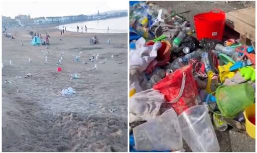 Britance prozvali '&scaron;ljamom': Nakon toplinskog vala, pla&zcaron;e su nam zatrpane tonom sme&cacute;a...