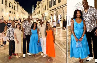 Baš mu se sviđa! Magic Johnson opet došao u Dubrovnik: 'Tu se snimala serija Igra prijestolja'