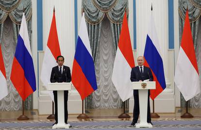 Indonezijski predsjednik sastao se s Putinom: Prenio sam mu poruku koju mi je dao Zelenski