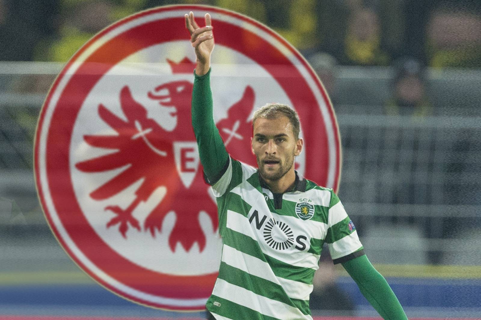 Bas DOST moves from Sporting Lisbon to Eintracht Frankfurt.