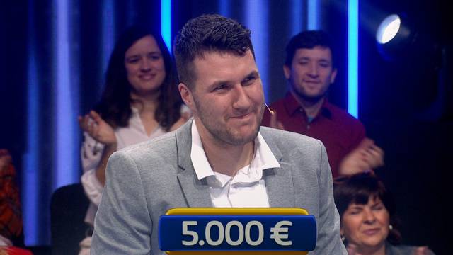 Jan odustao na zadnjem pitanju i kući otišao s 5000 eura: 'Ne bih se kockao i odustat ću...'