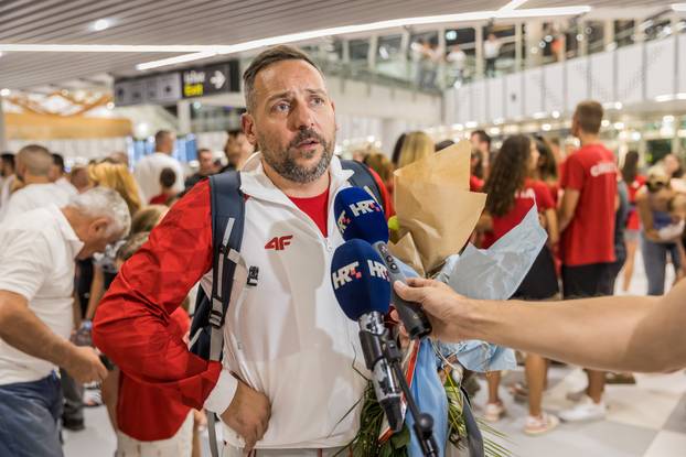 Doček olimpijaca u Zračnoj luci Split