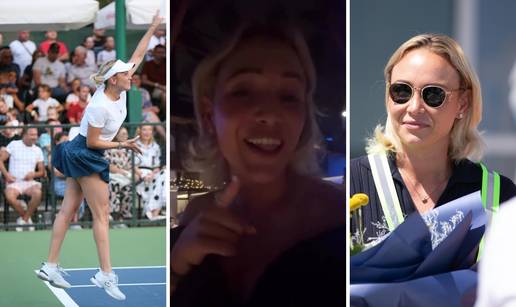 FOTO Zaigrana Donna Vekić je dovela legende u Osijek pa se rasplesala na privatnom tulumu