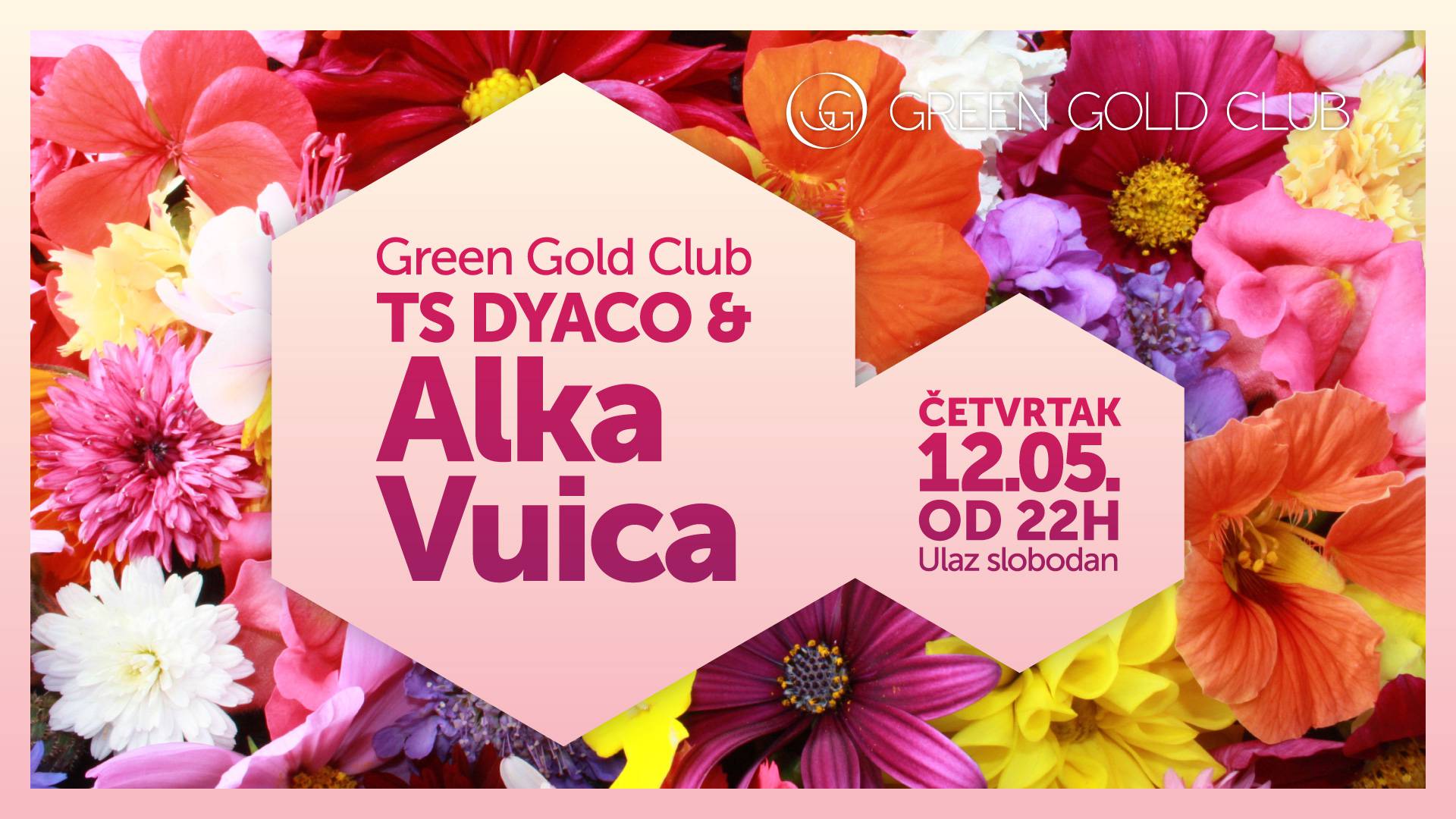 Alka Vuica na pozornici Green Gold Cluba uz pratnju tambura