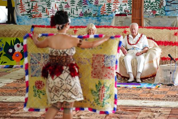 Posjet kraljevskog para Samoi