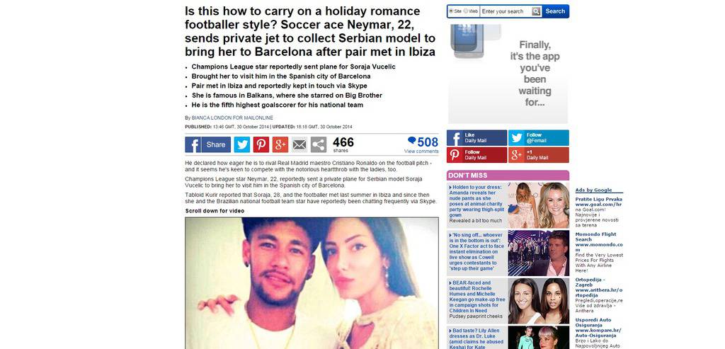 Screenshot/Daily Mail