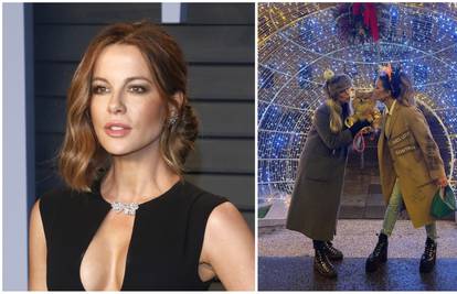 Kate Beckinsale pokazala kako gušta na Adventu: Svu pažnju 'ukrao' joj je čupavi mezimac