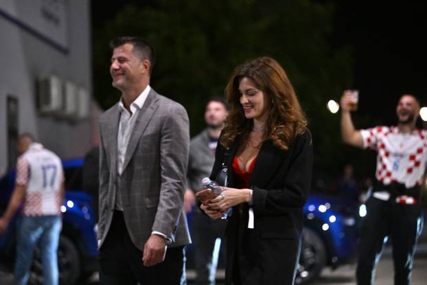 Split: Marko Vargek i Arija Rizvić nakon utakmice Hrvatska - Španjolska