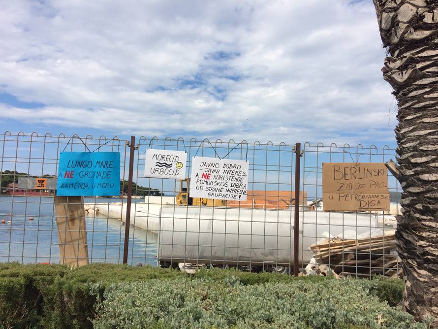 Prosvjeduju jer su im zaklonili zidom najljepši zalazak sunca