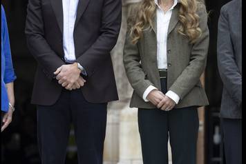 Prince William and Kate Middleton at Natural History Museum
