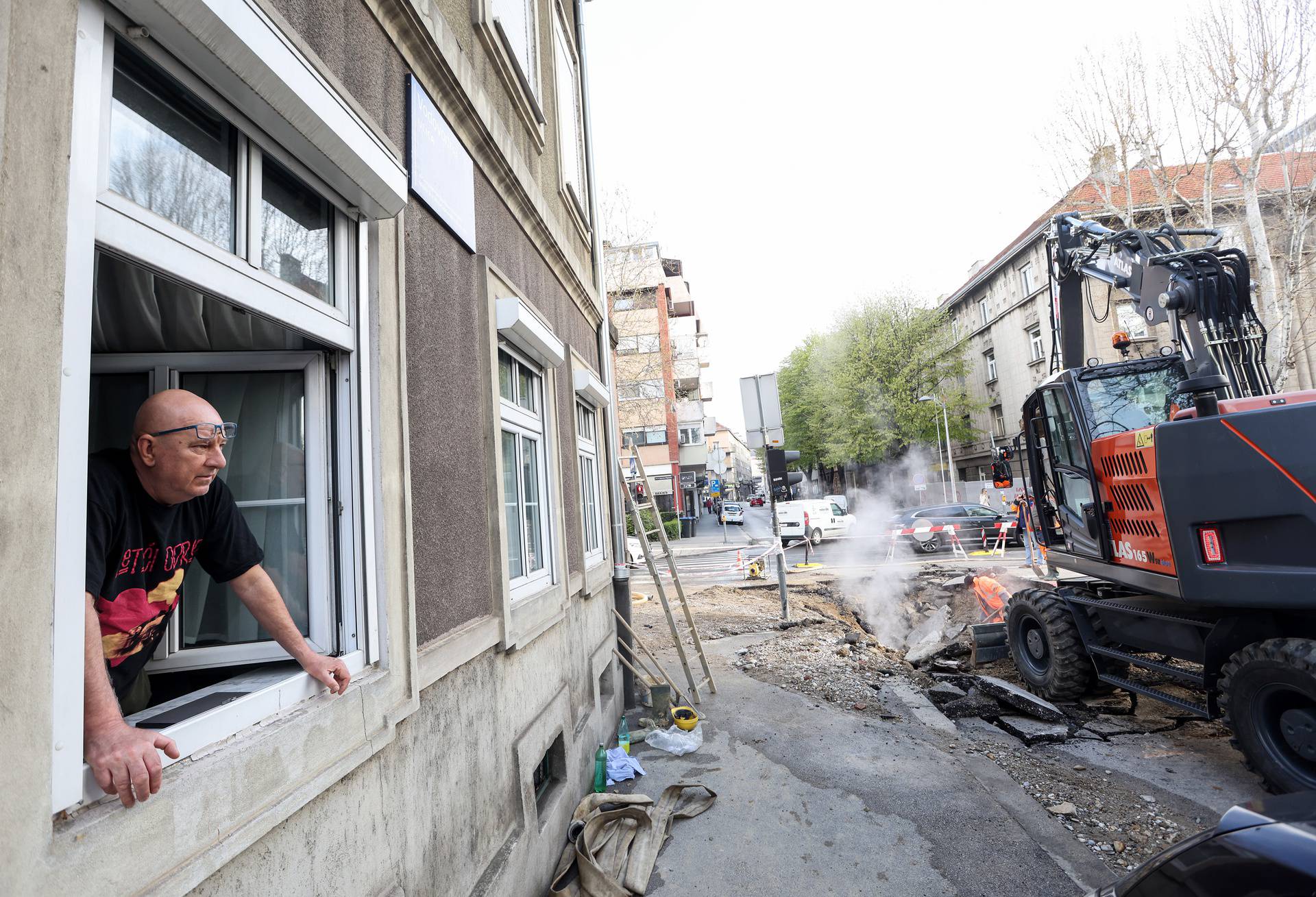 Zagreb: Sanacija cjevovoda u Vodovodnoj ulici