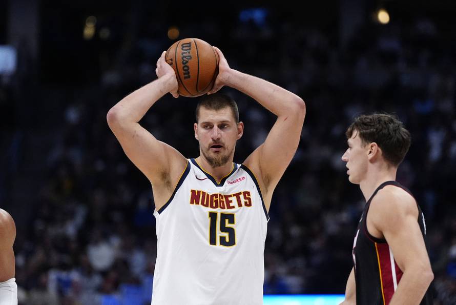 NBA: Miami Heat at Denver Nuggets