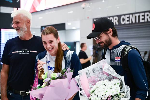 Zagreb: Povratak Sare Kolak nakon zlatne medalje u bacanju koplja na Europskom prvenstvu u Birminghamu