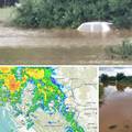 UŽIVO Hrvatska na udaru jakog nevremena: Poplavile su ceste, pada tuča veličine lješnjaka!