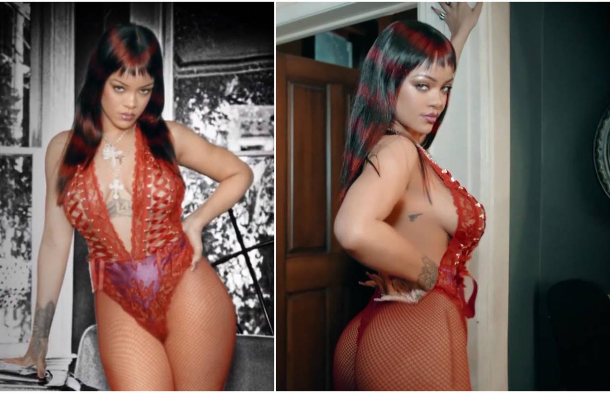 Rihanna bujnim oblinama sve poziva u svoju novu trgovinu, prodavat će seksi donje rublje