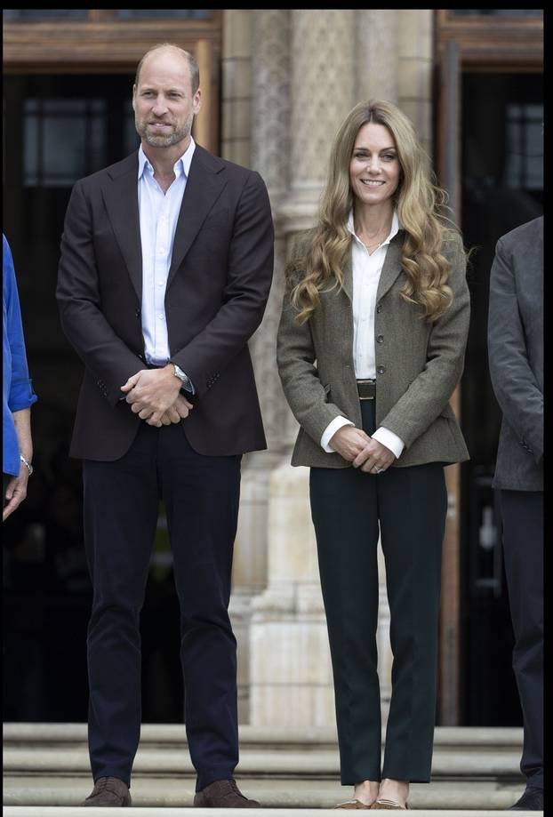 Prince William and Kate Middleton at Natural History Museum