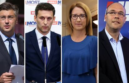 Plenković, Petrov, Maletić i  Stier bit će u vrhu nove vlade?