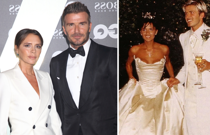 Proslavili 24. godišnjicu braka: Pogledajte kako su Beckhamovi izgledali na dan vjenčanja...