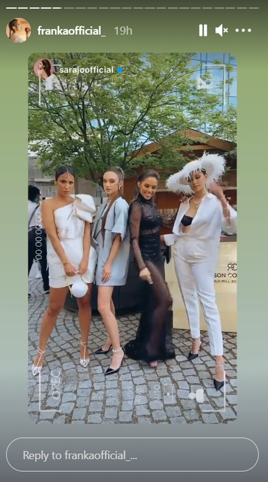 Franka Batelić se u prozirnoj haljini zabavljala u Beogradu