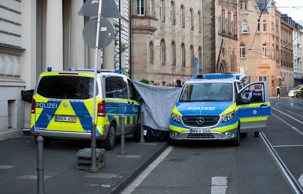 Human head found in front of Bonn district court